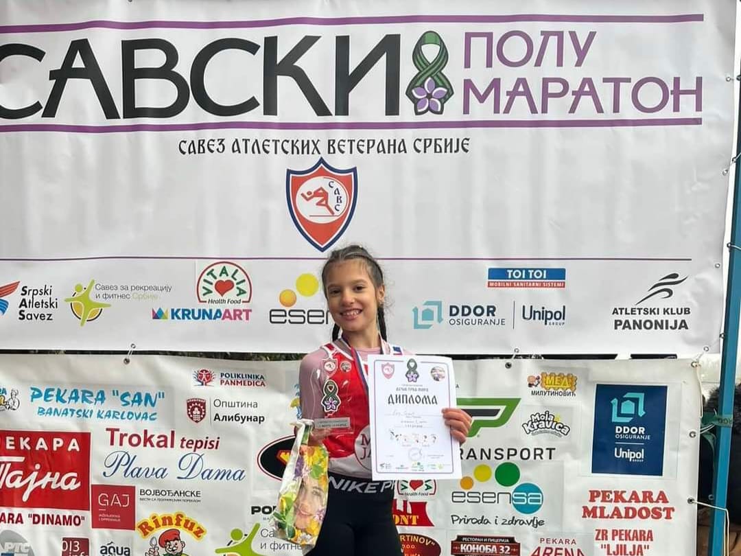 Zlato za Enu Savić na Savskom polumaratonu