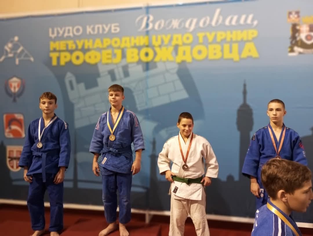 Dve medalje i dva peta mesta za džudo klub LSK na međunarodnom takmičenju