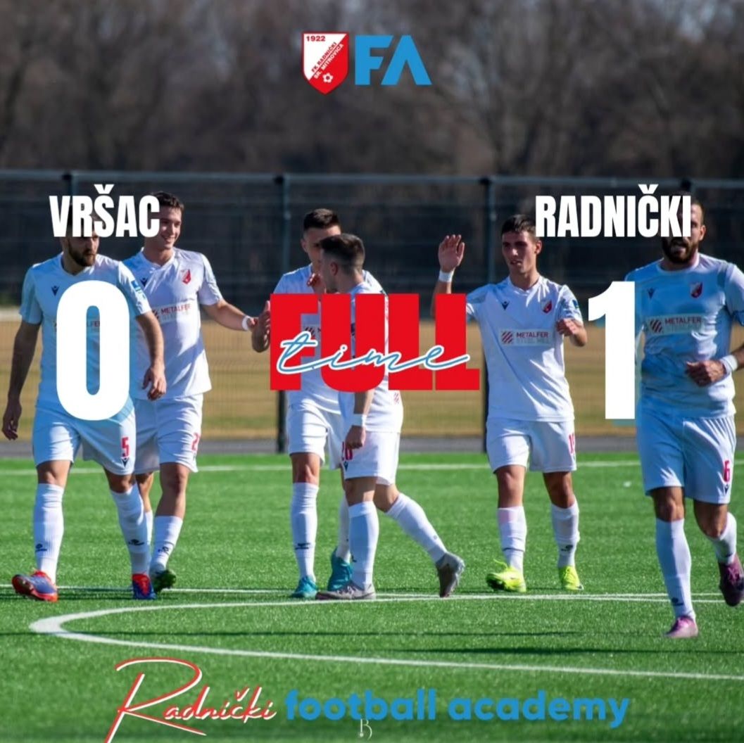 Pobeda Radničkog u Vršcu