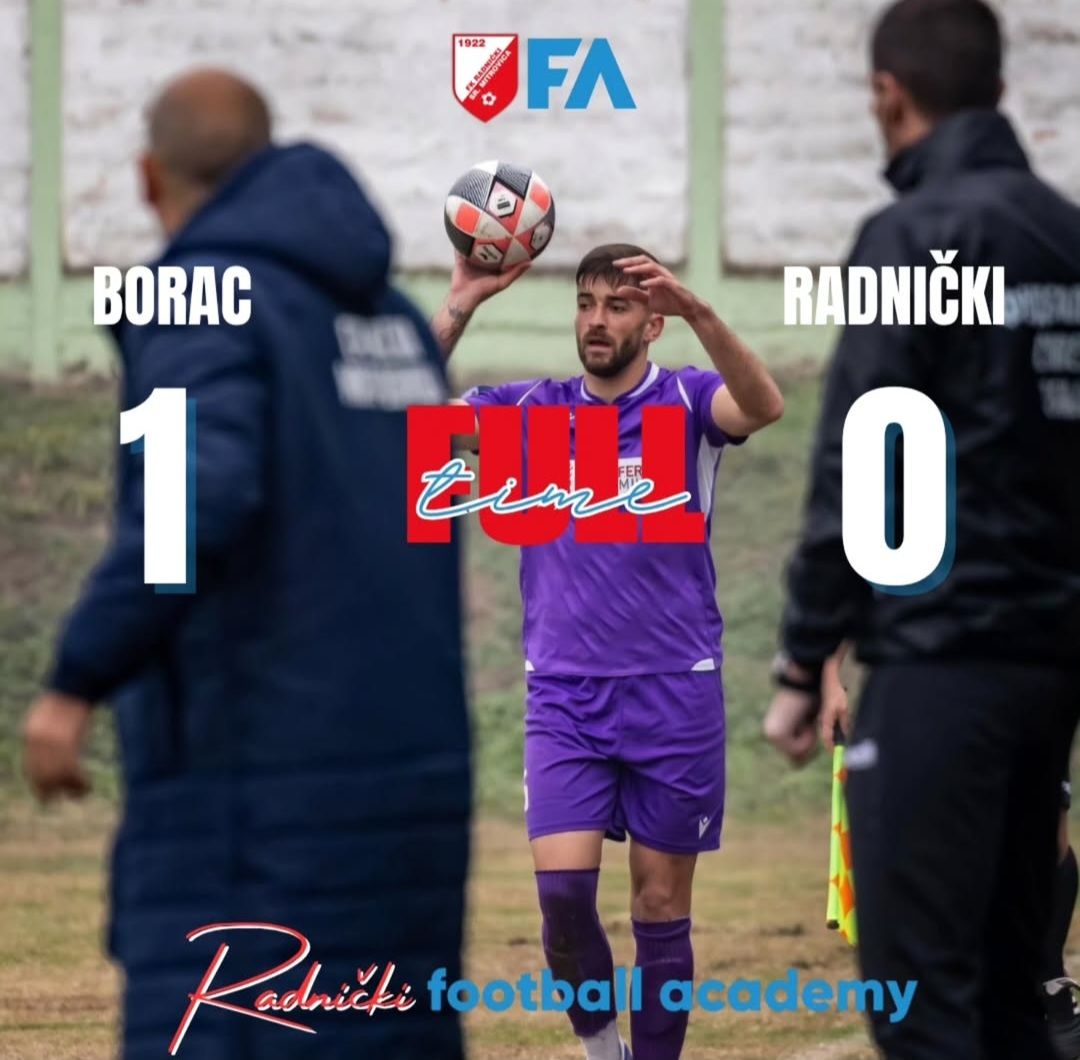Poraz Radničkog u Čačku