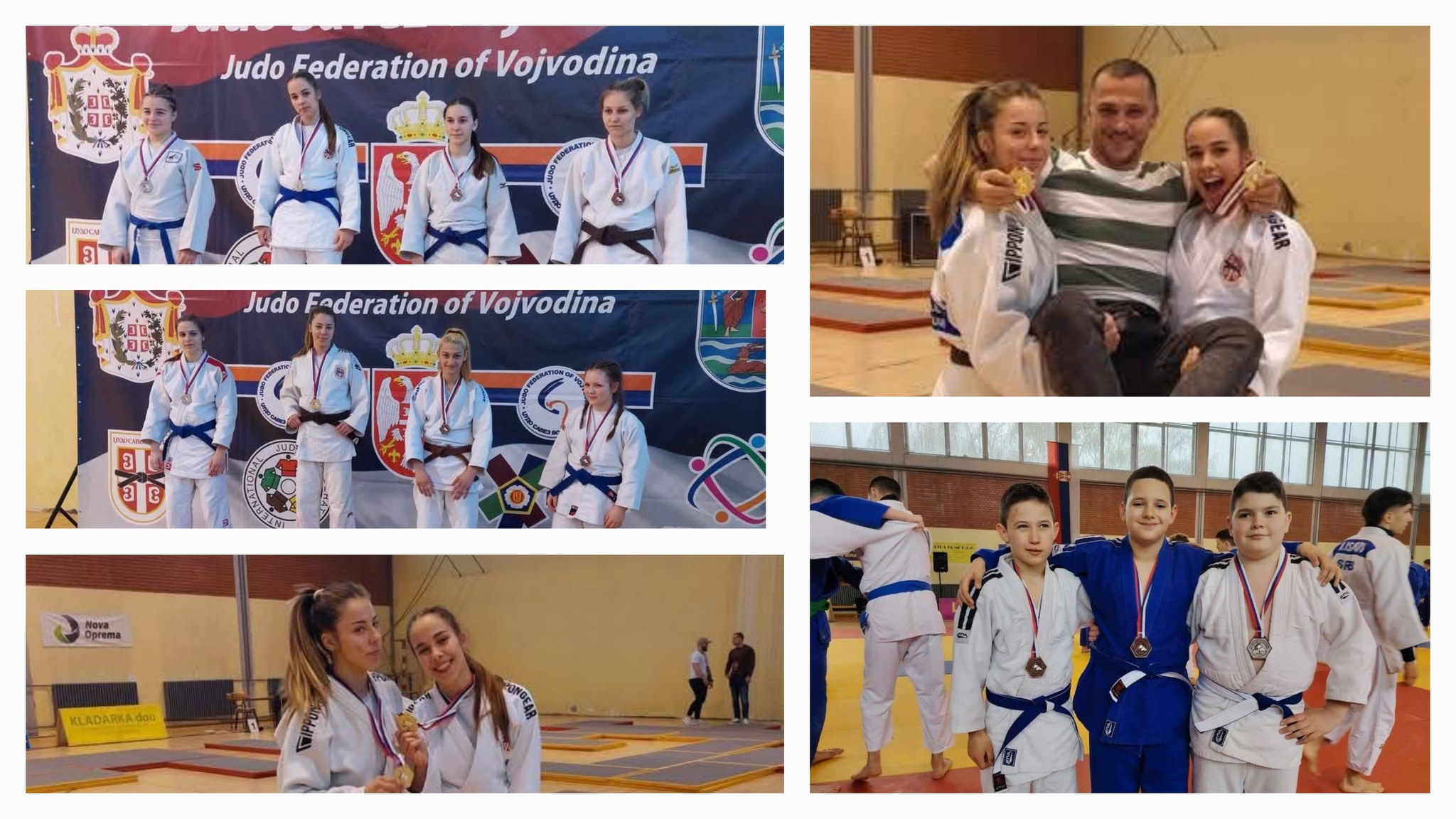 Zapažen nastup džudo kluba Sirmium na prvenstvu Vojvodine za juniore