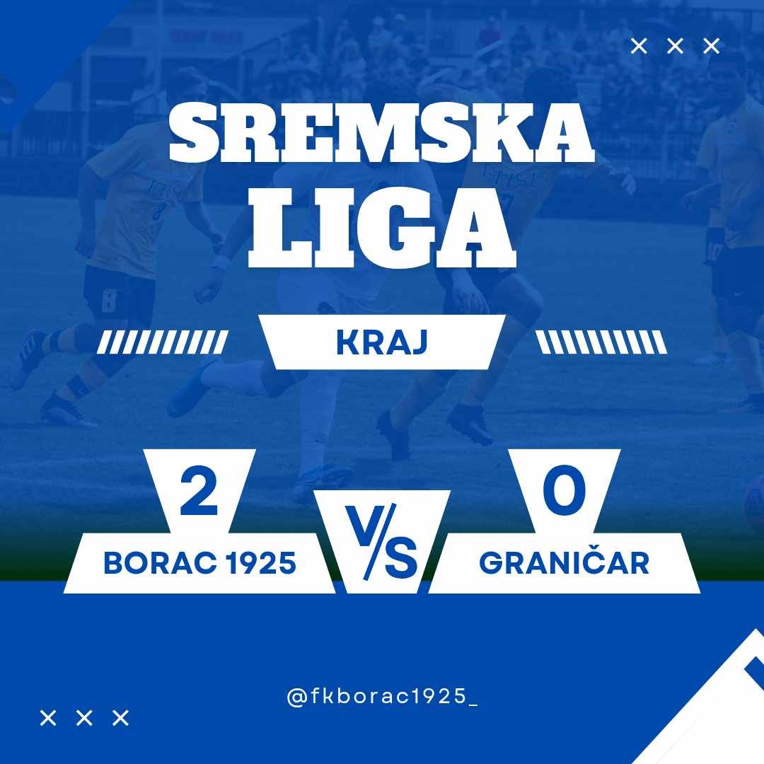 Borac nadigrao Graničar pred punim tribinama