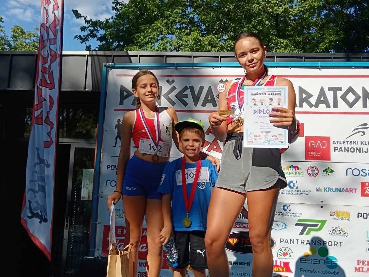 Tri medalje u Pančevu za AK Sirmium