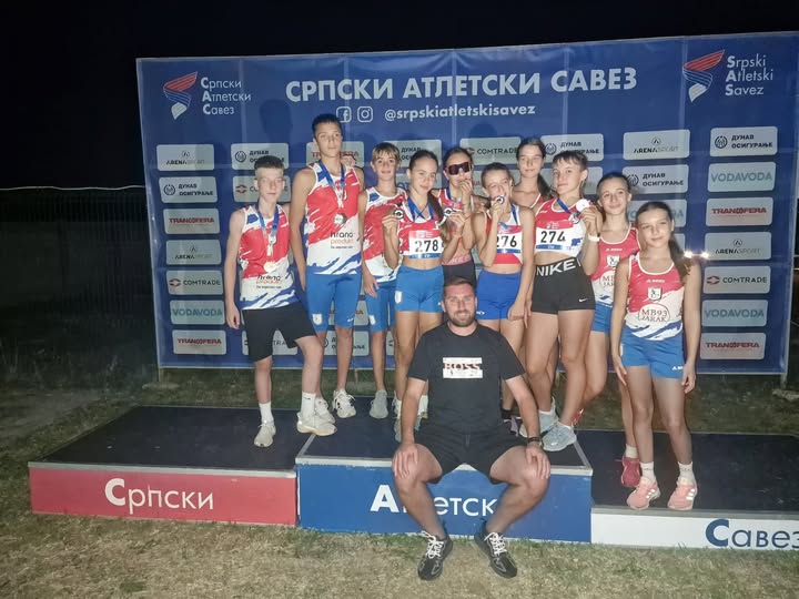 Šest medalja za AK Sirmium na Prvenstvu Srbije