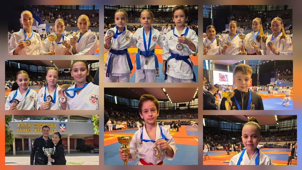 Karate klub Srem trijumfovao na međunarodnom turniru “Trofej Beograda”