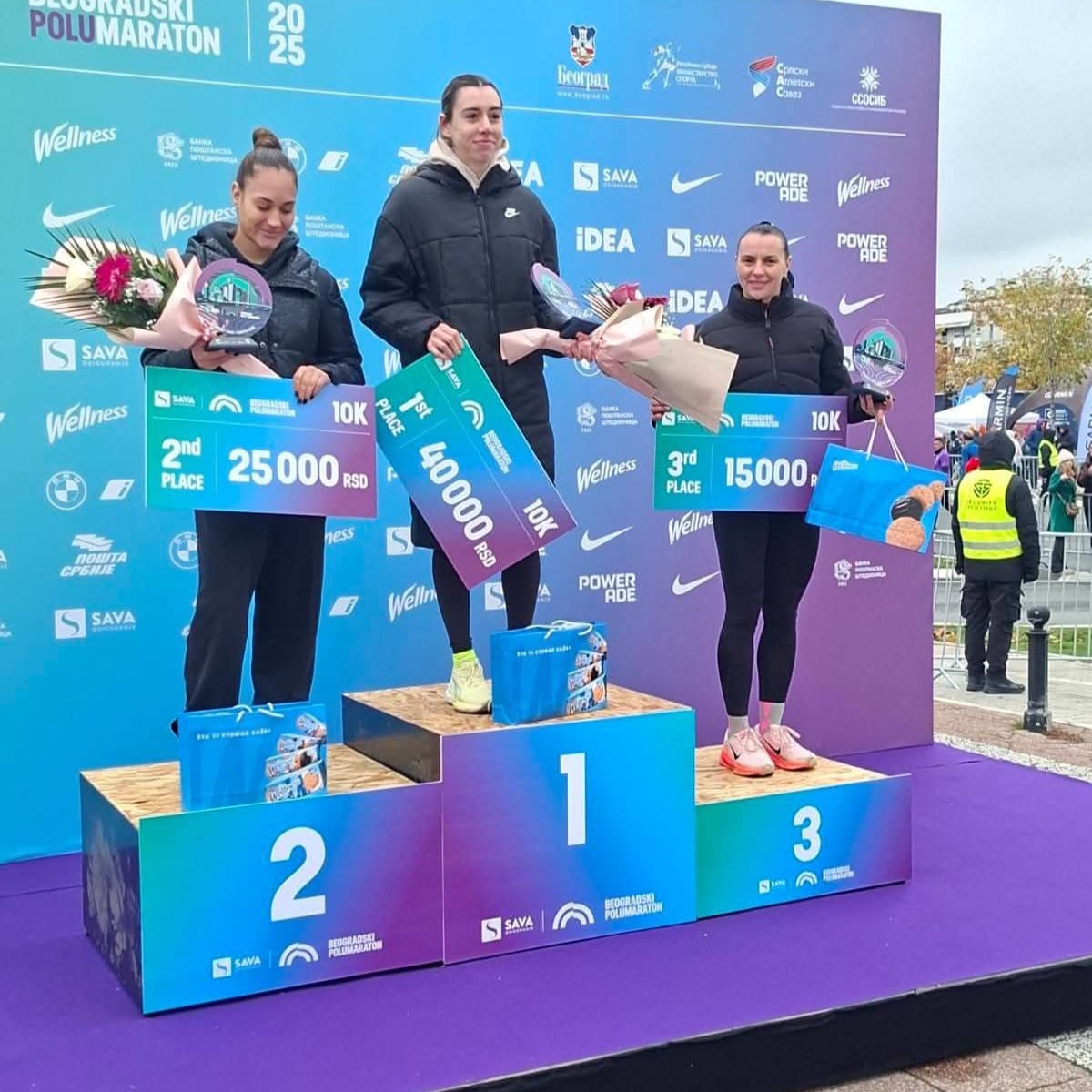 Aleksandra Kostadinović treća na trci na 10 km u Beogradu