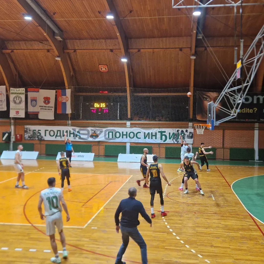 Košarkaši Srema poraženi u Inđiji